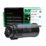 Clover Remanufactured Extra High Yield Cyan Toner Cartridge for Xerox 106R03916